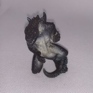Vintage 1998 Toho Co. Gosrich HTF Shampoo Bottle 2.5 In Action Figure Godzilla